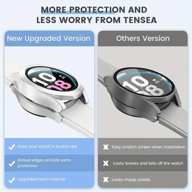کاور لیتوو مدل Protector مناسب برای ساعت هوشمند سامسونگ Galaxy Watch 6 44mm به همراه محافظ صف-4.webp